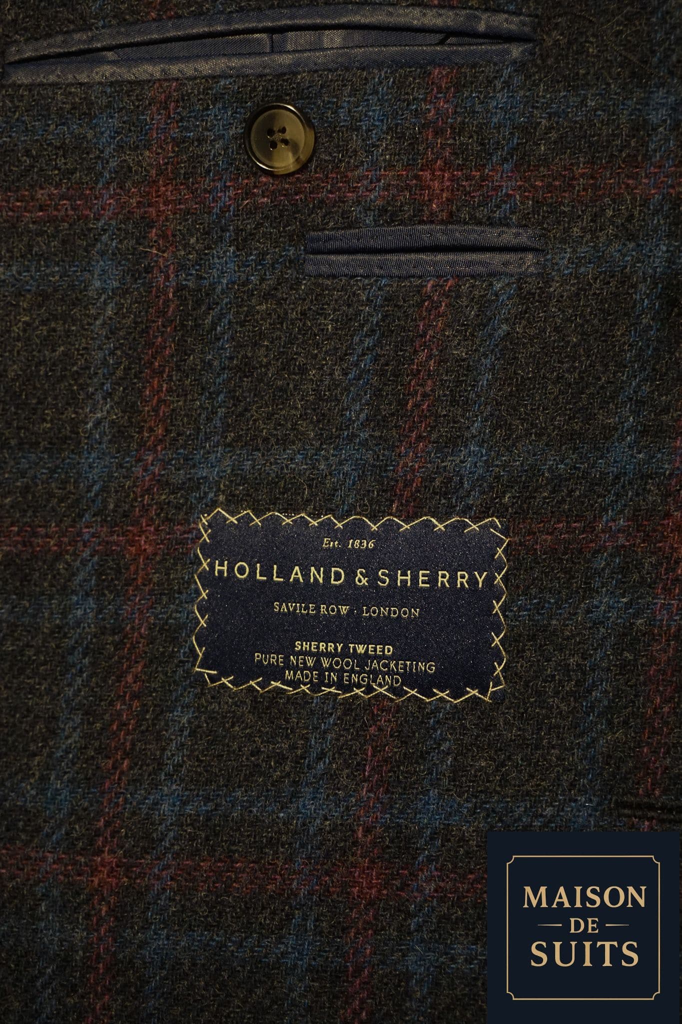 holland-and-sherry-single-breasted-navy-and-red-check-tweed-jacket