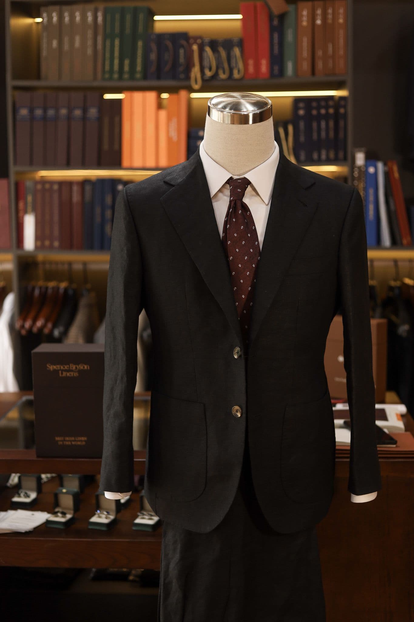 spence-bryson-black-linen-suit