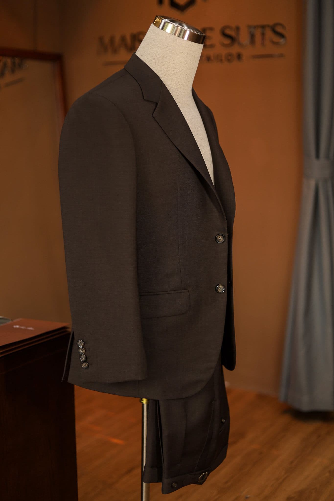 brown-wool-morhair-william-halstead-suit