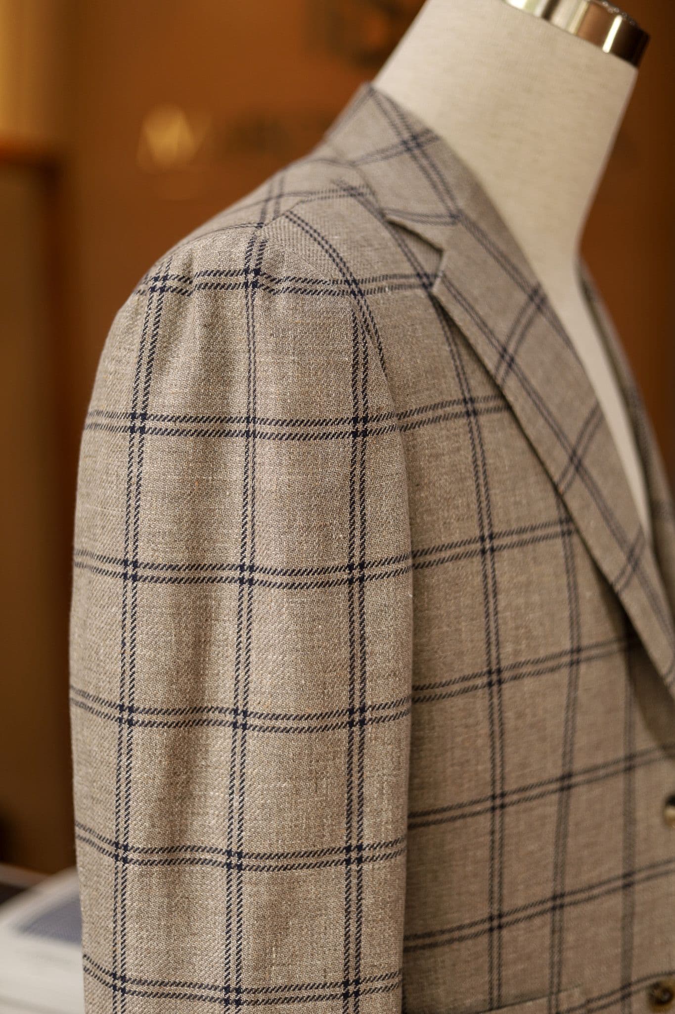 solbiati-beige-check-linen-jacket