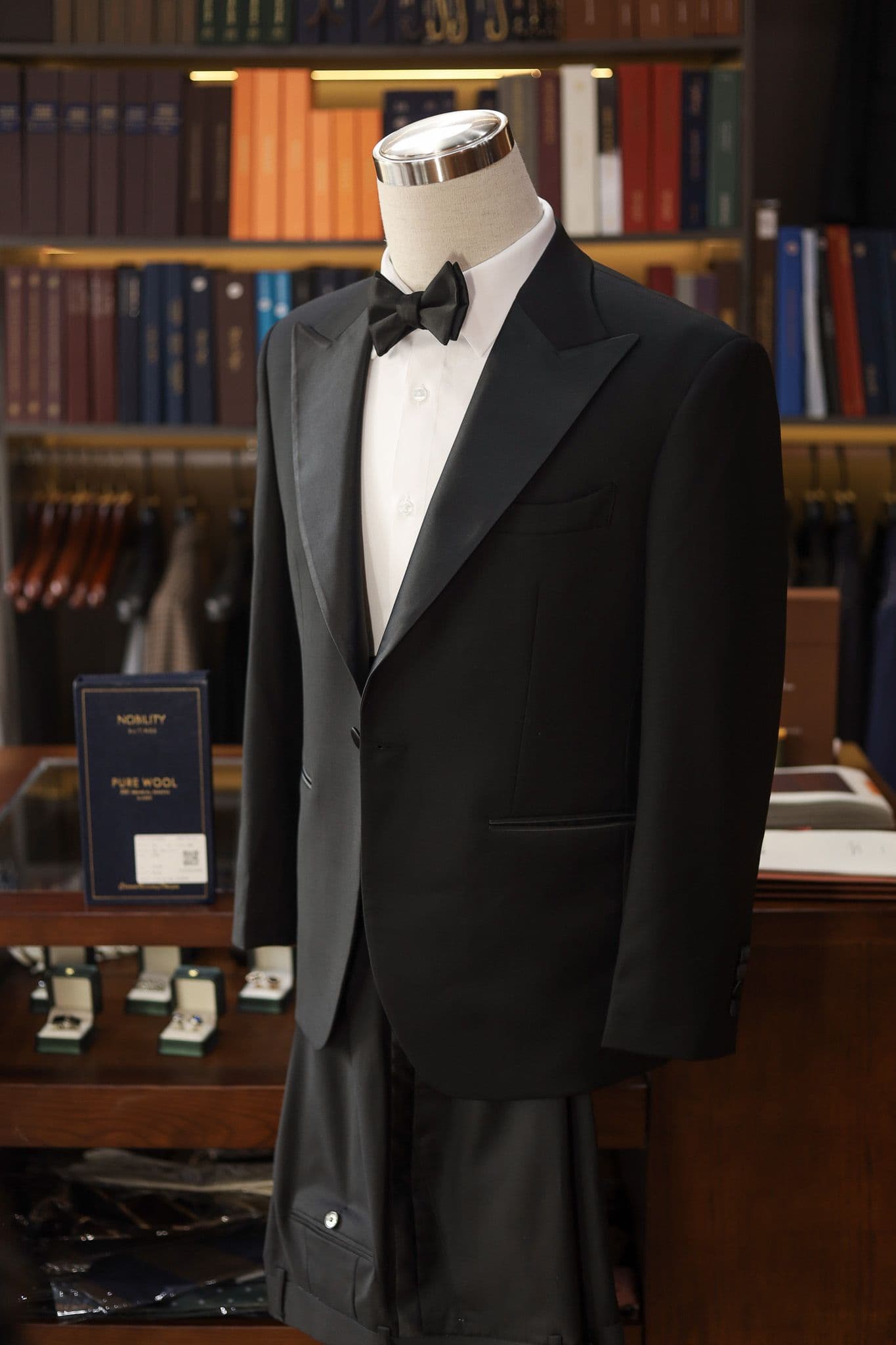 Nobility Wool Black Tuxedo