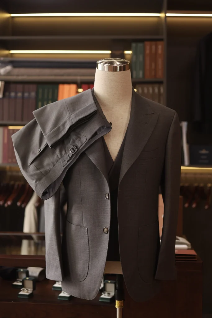 Lord Taylor Light Grey 3 Pieces Suit - 1