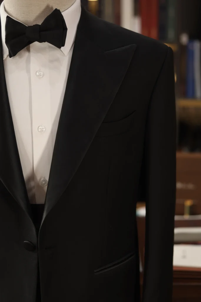 Nobility Wool Black Tuxedo - 3