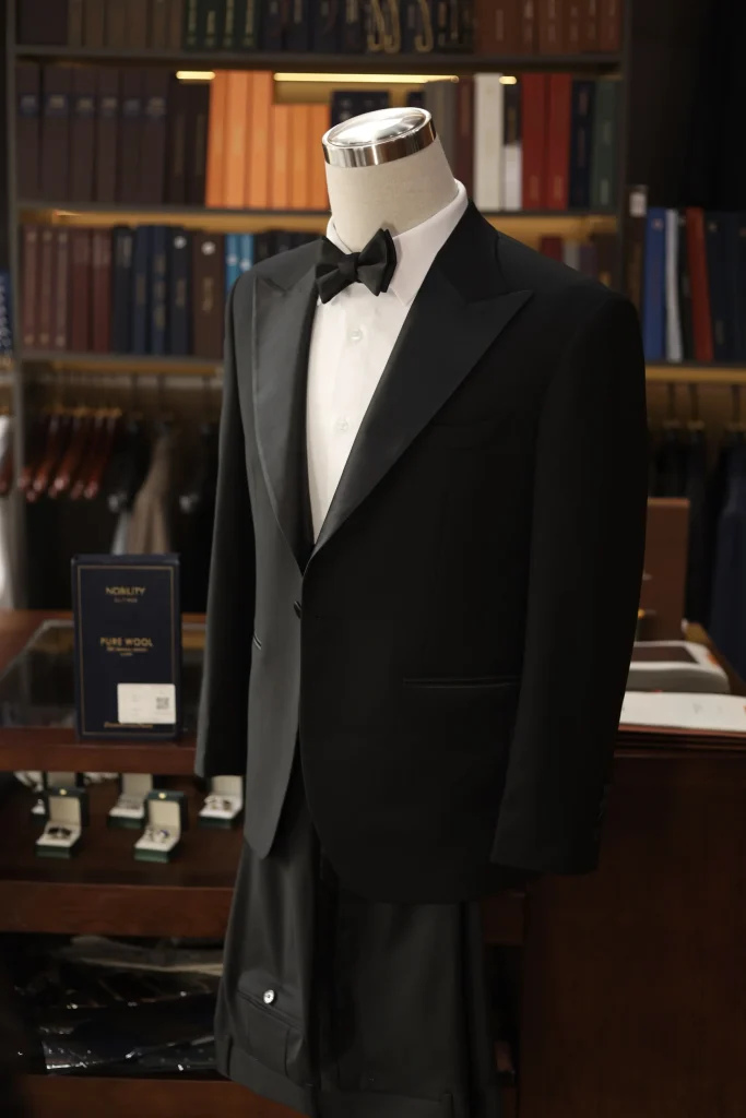Nobility Wool Black Tuxedo