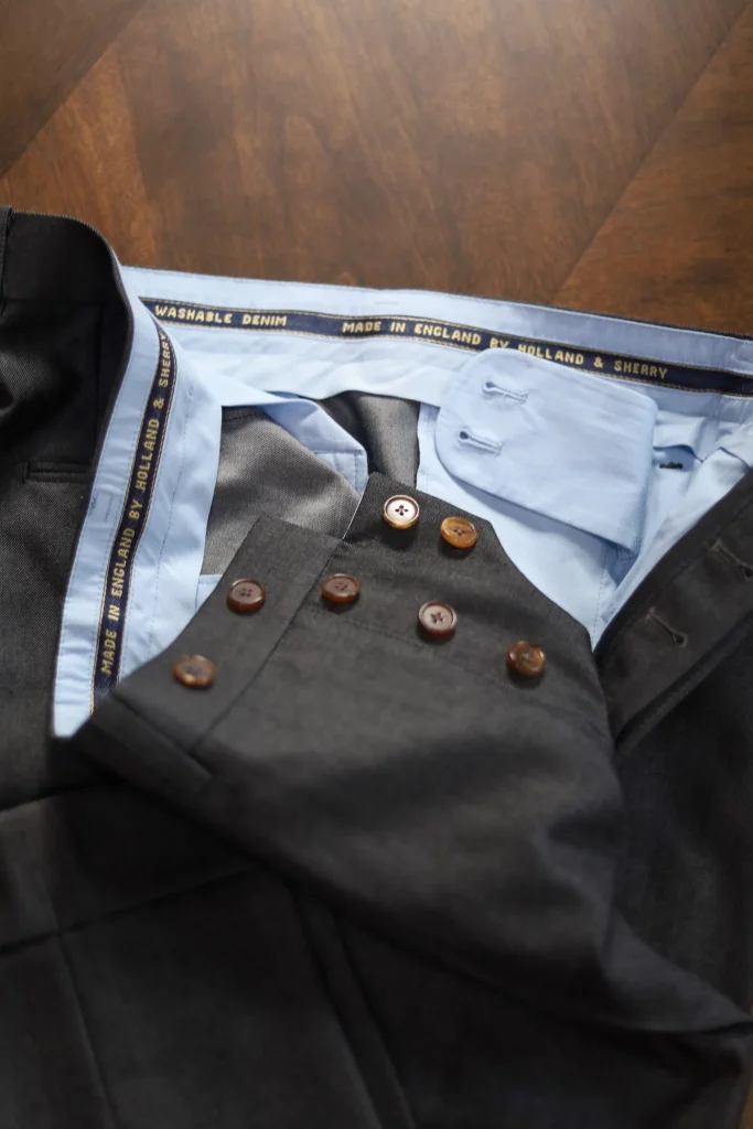 Holland&Sherry Washable Denim Trousers - 2
