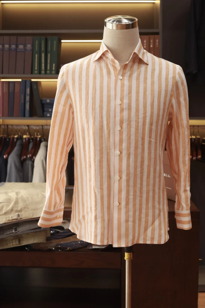 Solbiati 100% Linen Long Sleeve Shirts