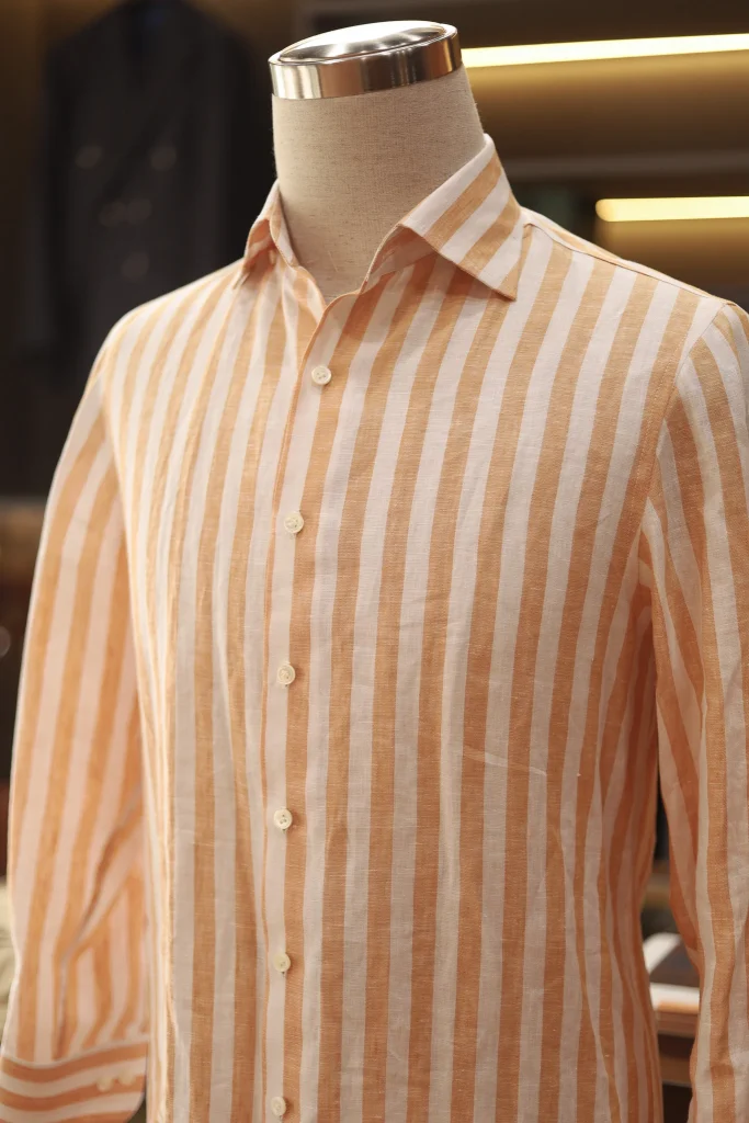 Solbiati 100% Linen Long Sleeve Shirts - 2