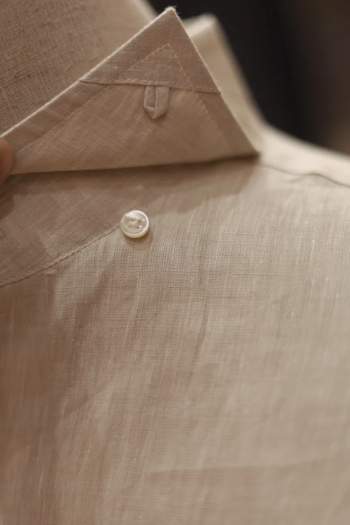 Solbiati 100% Linen Long Sleeve Shirts - 4