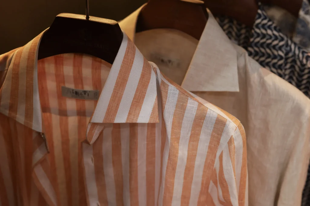 Solbiati 100% Linen Long Sleeve Shirts - 5