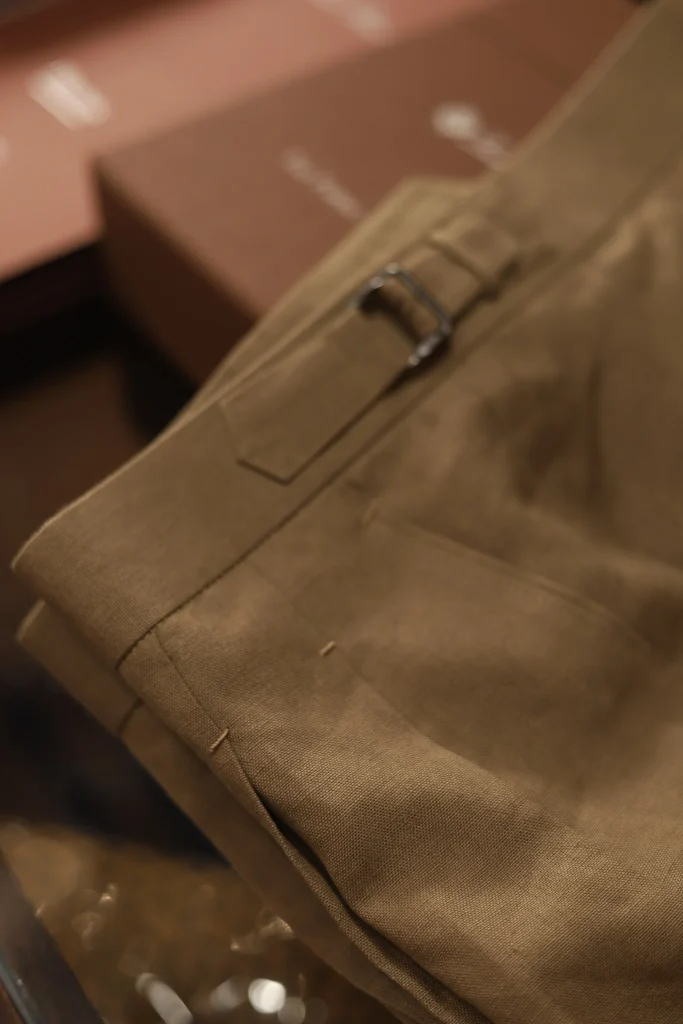 Holland&Sherry Linen Trousers - 3