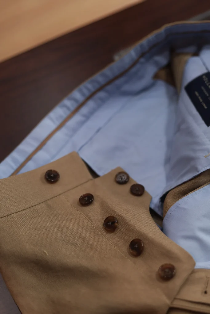 Holland&Sherry Linen Trousers - 6