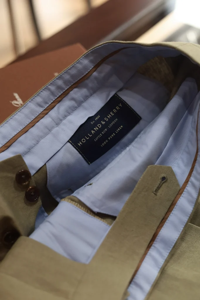 Holland&Sherry Linen Trousers - 16