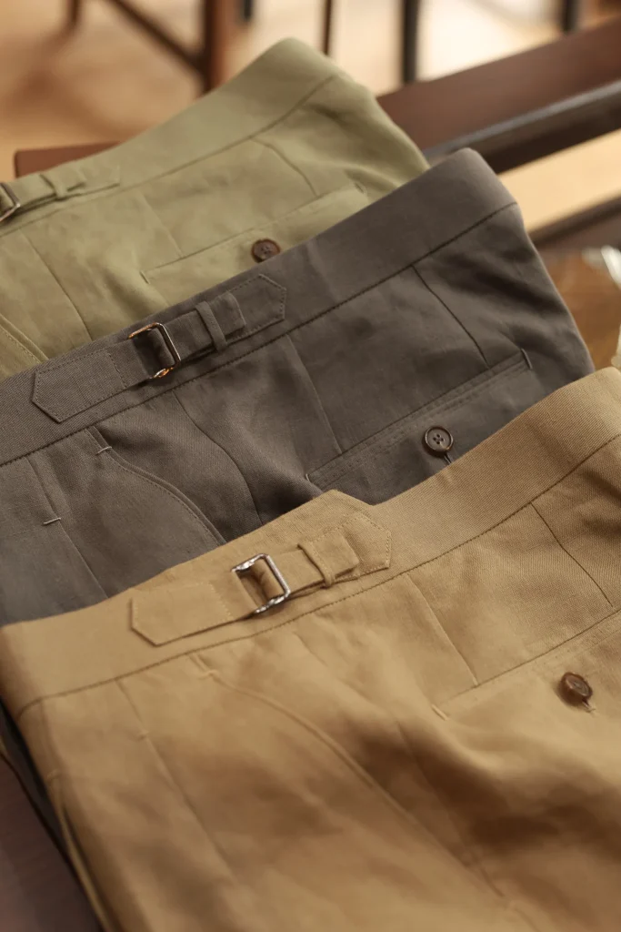 Holland&Sherry Linen Trousers - 17